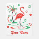 Search for christmas flamingo blankets Retro