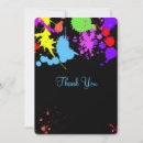 Search for glow in the dark thank you cards Sweet sixteen