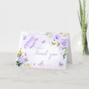 Search for butterfly thank you cards Floral
