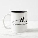 Search for thankyou mugs Appreciation