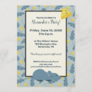 Search for mouse in cheese invitations Yellow