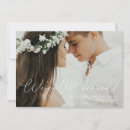 Search for reception wedding announcement cards Modern