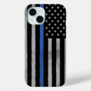 Search for thin blue line flag iphone cases Distressed
