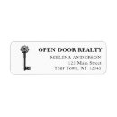 Search for real estate business return address labels Realtor