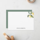 Search for lemon note cards Elegant