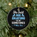 Search for ice skating christmas tree decorations Skate