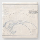 Search for vintage maps coasters Old map