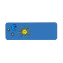 Search for smiling sun return address labels Fun