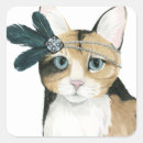 Search for dressed up cat stickers Fashion
