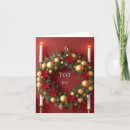 Search for candle christmas cards Traditional
