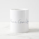 Search for never give up mugs Inspirational