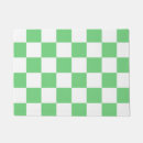 Search for checkered pattern doormats For her