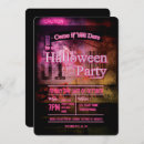 Search for pink halloween invitations Neon