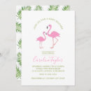 Search for watercolor flamingo baby shower invitations Tropical