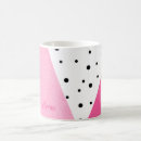 Search for dot mugs Pink polka dots