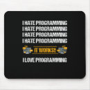 Search for software programming programer mousepads Nerd