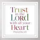 Search for proverbes posters Trust in the lord