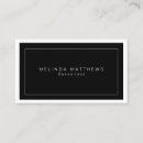 Search for luxury black business cards Consultant