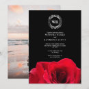 Search for black red silver wedding invitations Formal