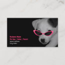 Search for veterinary business cards Pet groomer