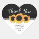 Search for black heart wedding stickers Rustic