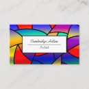 Search for stained glass business cards Religious