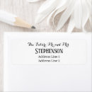 Search for engagement party return address labels Typography