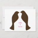 Search for bird silhouette invitations Brown