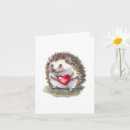 Search for hedgehog valentines day cards Heart