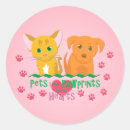 Search for pawprint heart stickers Pets