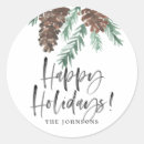 Search for round circle return address labels Modern