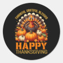 Search for funny happy thanksgiving stickers Festive