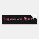 Search for women bumper stickers Trucks