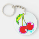Search for ripe fruit key rings Red