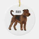 Search for airedale terrier christmas tree decorations Pet