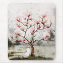 Search for pink tree blossoms mousepads Nature