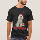 Search for christmas poodle tshirts Popular