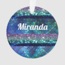 Search for shiny christmas tree decorations Blue