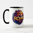 Search for roaring lion mugs Fierce