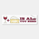 Search for wine bumper stickers Red