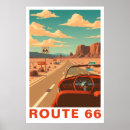 Search for route 66 art Vintage road trip