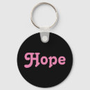Search for hope round key rings Pink