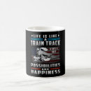 Search for funny railroad mugs Railway