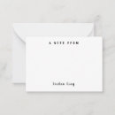 Search for sizes note cards Minimalist