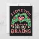 Search for creepy valentines day cards Zombie