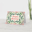 Search for contemporary business christmas cards Red