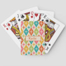 Search for geometric designs playing cards For her