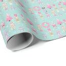 Search for pink green christmas wrapping paper Nutcracker