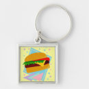 Search for cheeseburger key rings Cartoon