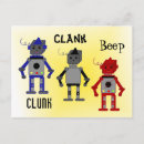 Search for techie postcards Robot